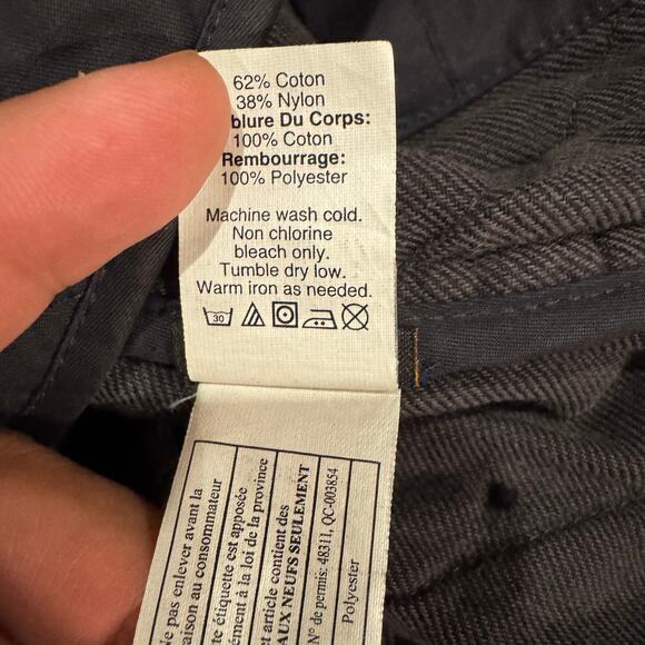 J.Crew Thermore Quilted Insulated Vest Black Men’s Medium Full Zip Pockets - Picture 7 of 10